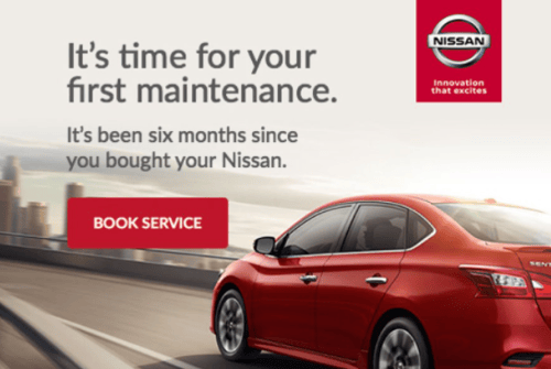 Nissan reminder